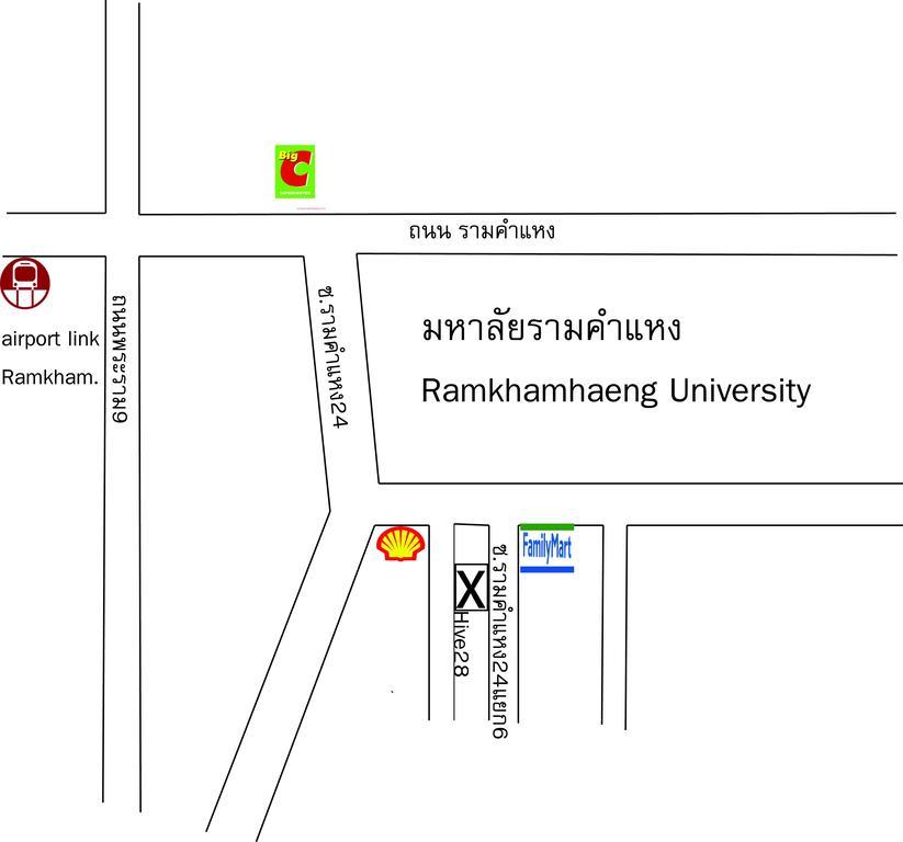 Hive 28 Apart otel Bangkok Dış mekan fotoğraf